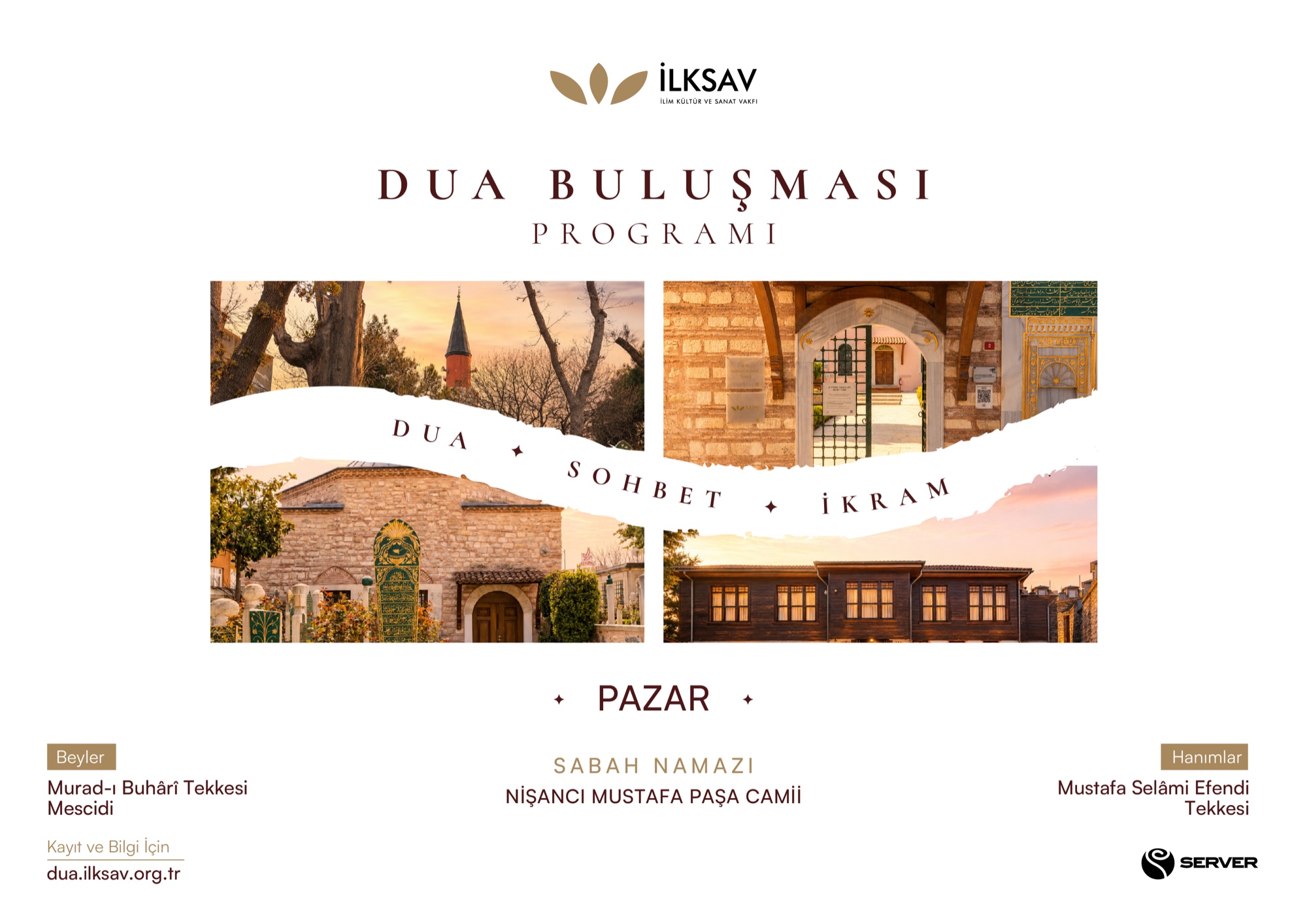 Dua Buluşması Programı — 2 Rebiülahir 1448 · 13 Eylül 2026